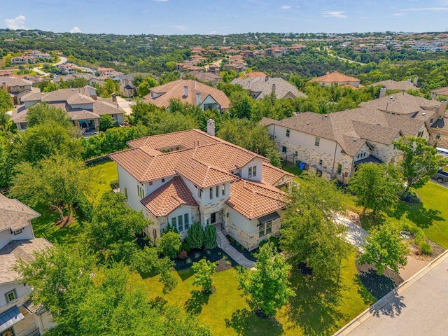 406 Woodside Ter, Austin, TX 78738 - aerial perspective of suburban area