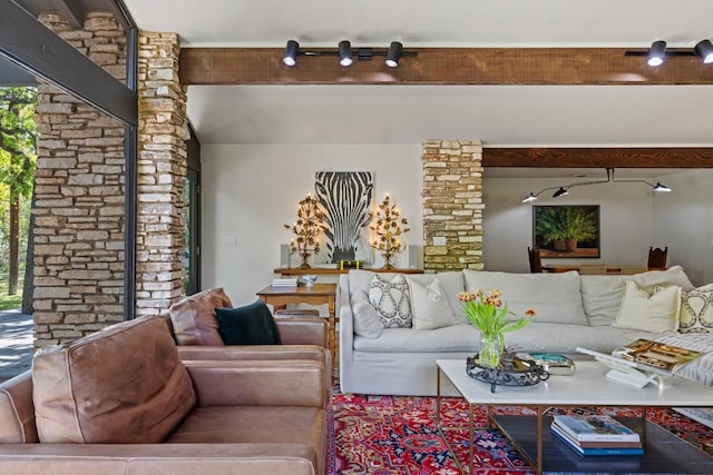 202 Tanglewood Dr, Fredericksburg, TX 78624 - living room featuring healthy amount of natural light