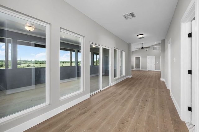 12935 Prairie Cir Unit 3641, Kempner, TX 76539 - hall with wood finished floors and baseboards