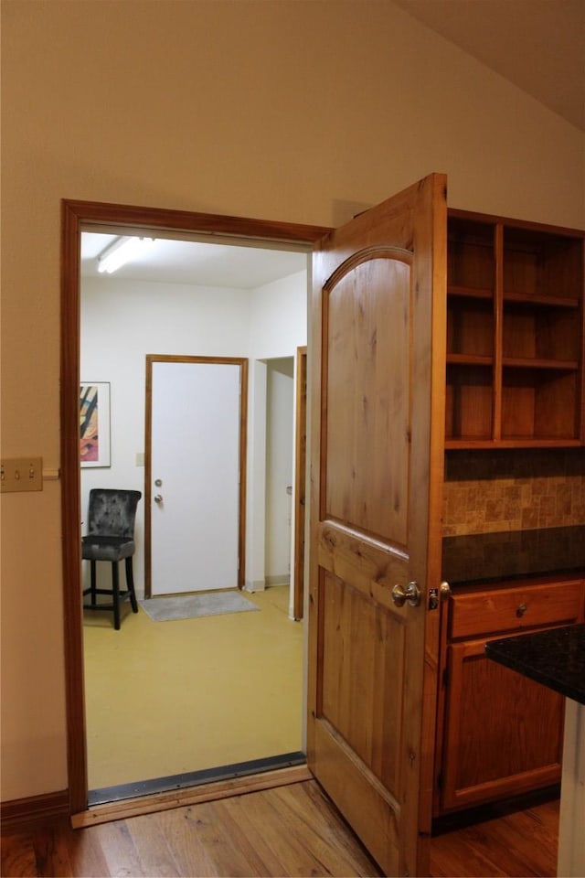 704 Marquis Ln, Cedar Park, TX 78613 - corridor featuring wood finished floors