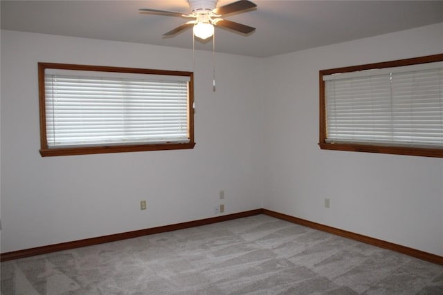 704 Marquis Ln, Cedar Park, TX 78613 - unfurnished room with a ceiling fan and light carpet