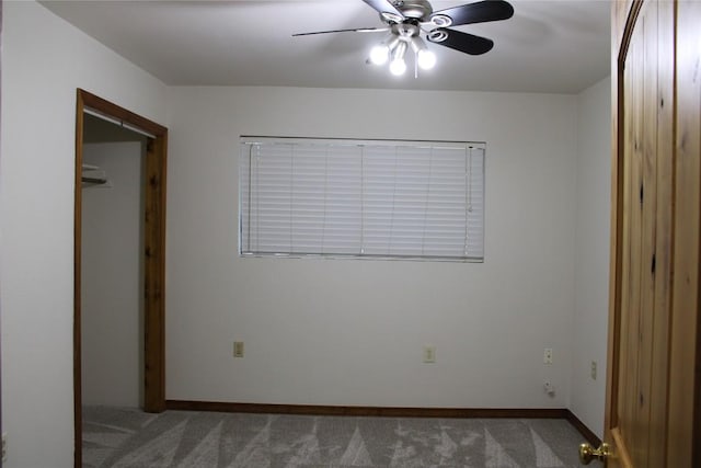 704 Marquis Ln, Cedar Park, TX 78613 - unfurnished bedroom with carpet, ceiling fan, and a closet