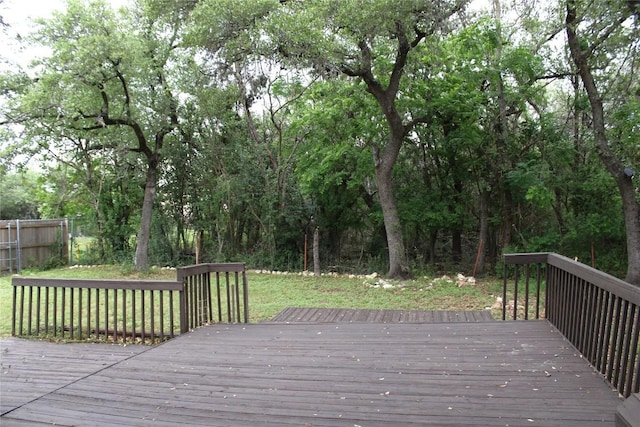704 Marquis Ln, Cedar Park, TX 78613 - view of wooden deck