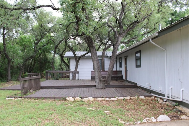 704 Marquis Ln, Cedar Park, TX 78613 - view of wooden deck
