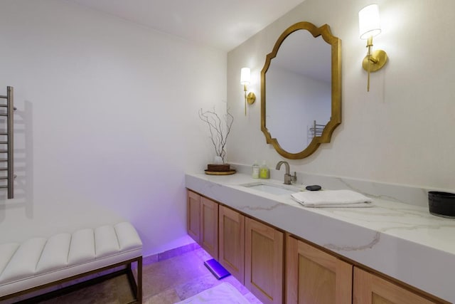 4902 Pony Chase, Austin, TX 78727 - bathroom with a towel warming rack and vanity