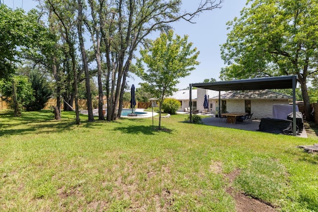 4902 Pony Chase, Austin, TX 78727 - view of yard featuring a patio