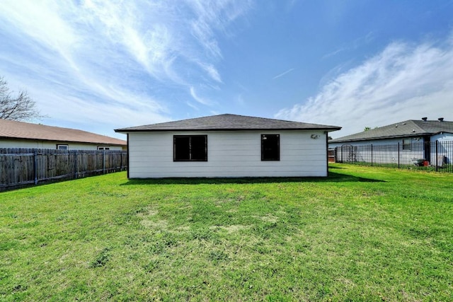 view of rear view of property