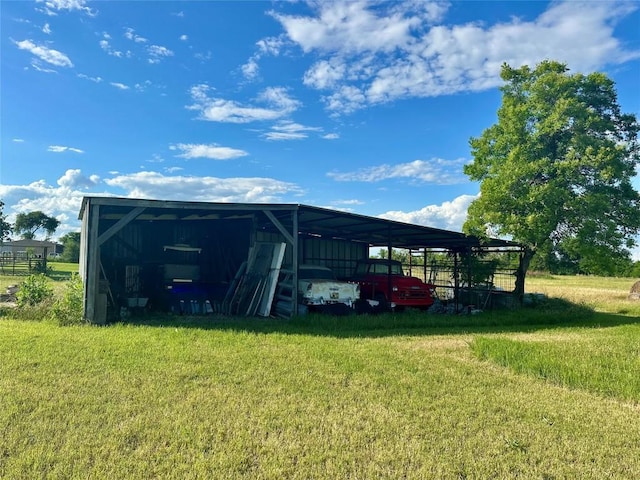 2355 County Road 130, Hutto, TX 78634 - view of pole building featuring a yard