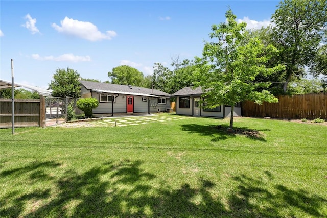 8500 Woodstone Dr, Austin, TX 78757 - view of fenced backyard