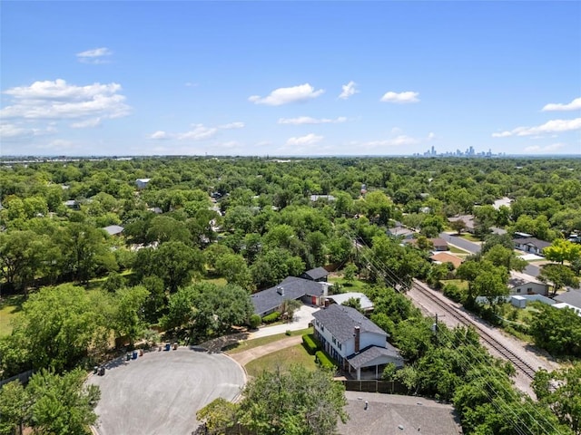 8500 Woodstone Dr, Austin, TX 78757 - drone / aerial view of a forest