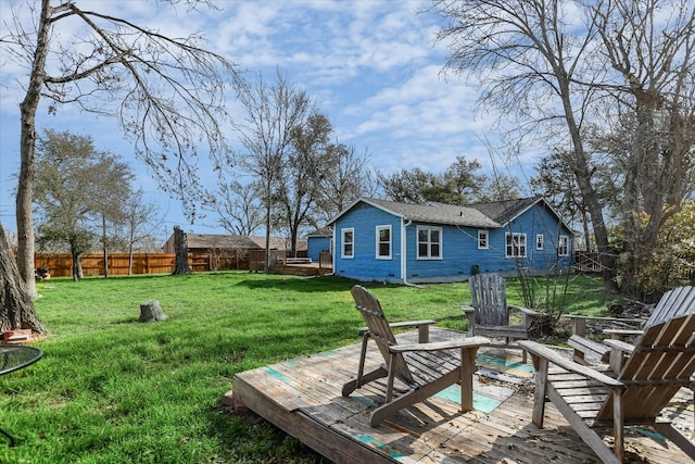 1312 N 8th St, Temple, TX 76501 - view of yard with a deck