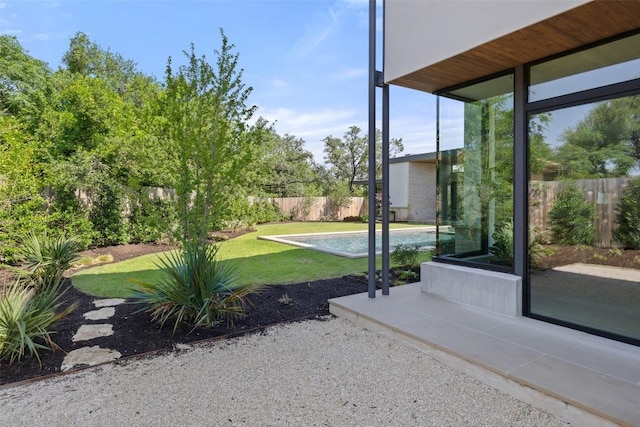 1604 Barclay Dr, Austin, TX 78746 - fenced backyard featuring a patio area