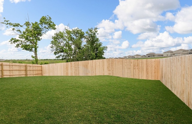 view of yard