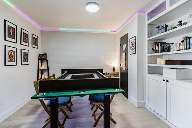 909 Reinli St Unit 102, Austin, TX 78751 - living area with light wood-style flooring