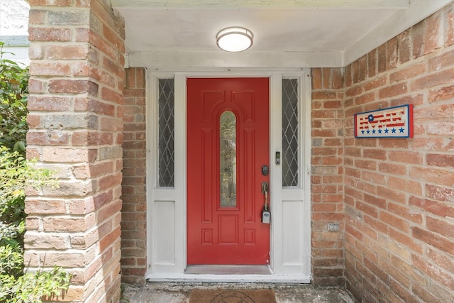 5519 Coon Tree Ct, Humble, TX 77346 - property entrance featuring brick siding