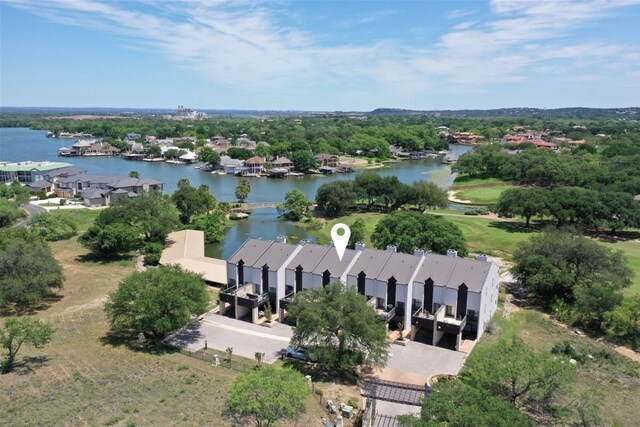 402 Lost Echo Unit 4, Horseshoe Bay, TX 78657 - view of subject property with a large body of water