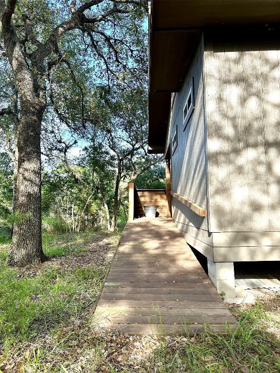 203 Hickory Dr, Sheridan, TX 77475 - view of side of home