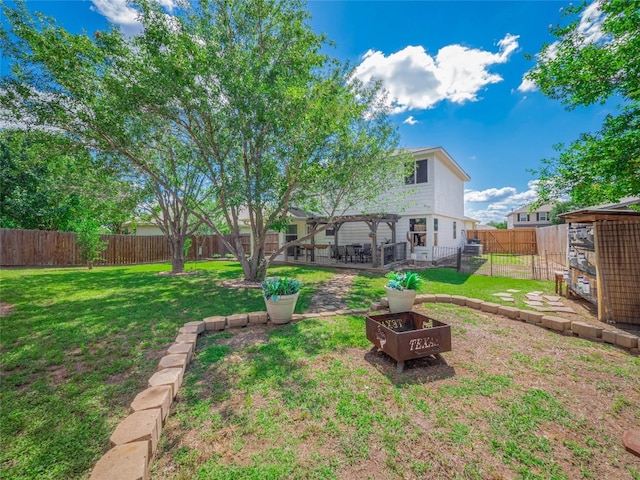 107 Wisteria Way, San Marcos, TX 78666 - view of yard