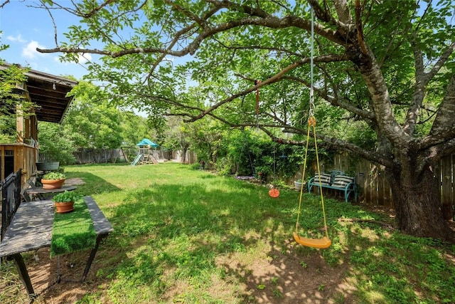 1402 Dove Hill Dr, Cedar Park, TX 78613 - view of yard featuring a playground