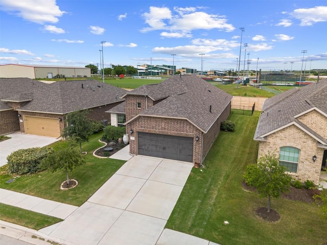 drone / aerial view