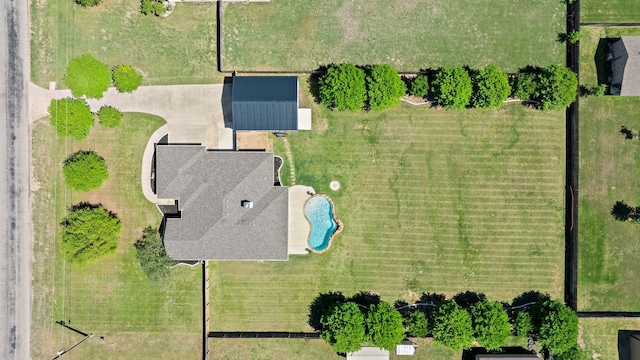 3585 W Amity Rd, Salado, TX 76571 - bird's eye view of a pool