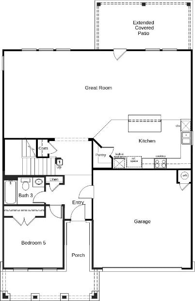 3740 Liberi Ln, Round Rock, TX 78655 - floor plan / room layout