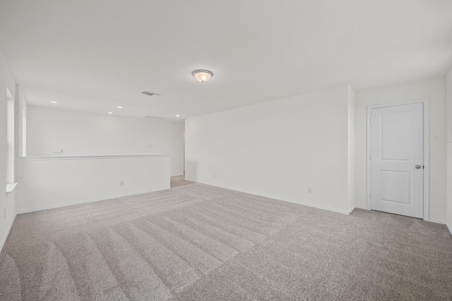 3740 Liberi Ln, Round Rock, TX 78655 - empty room with light carpet and recessed lighting