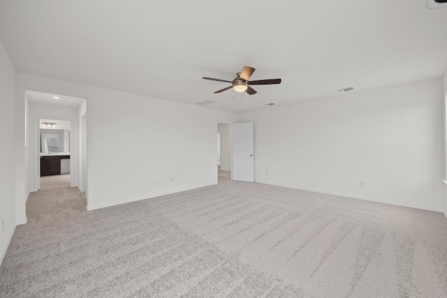 3740 Liberi Ln, Round Rock, TX 78655 - unfurnished room featuring light carpet and a ceiling fan
