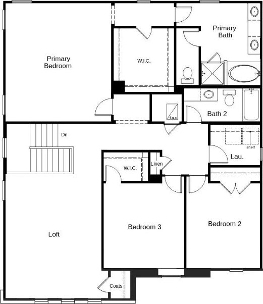 3740 Liberi Ln, Round Rock, TX 78655 - view of floor plan / room layout