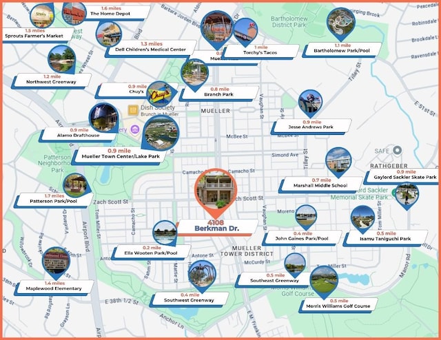 4108 Berkman Dr, Austin, TX 78723 - view of a document