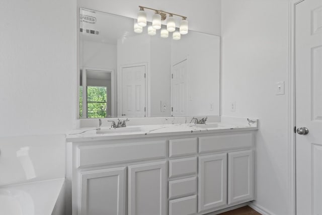 1816 Melissa Oaks Ln, Austin, TX 78744 - full bath with double vanity