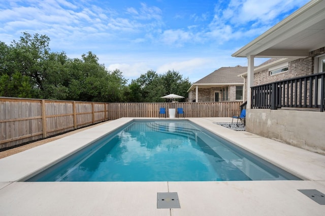 2324 Sawdust Dr, Georgetown, TX 78633 - view of swimming pool featuring a fenced backyard