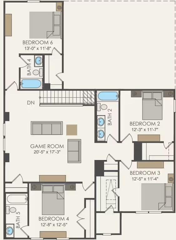 16804 Santiaguillo Trce, Manor, TX 78653 - view of floor plan / room layout