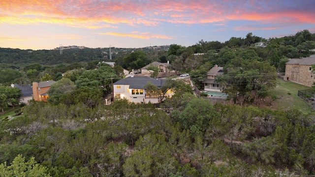 view of subject property