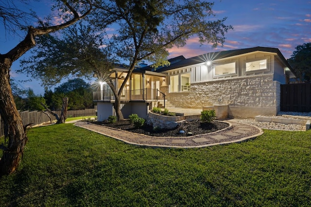 view of back of house