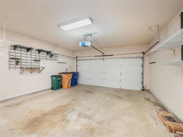 11029 Ballybunion Pl, Austin, TX 78747 - garage featuring a garage door opener