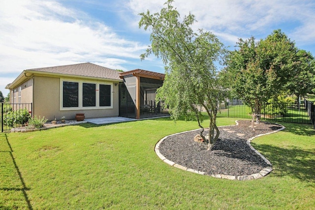 210 Salt Creek Ln, Georgetown, TX 78633 - rear view of property with a patio area and stucco siding