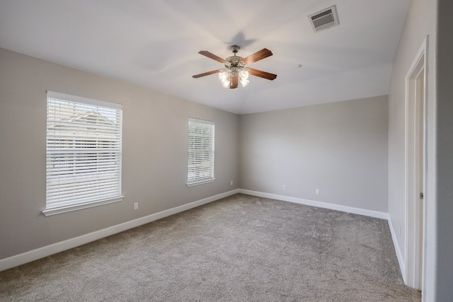14815 Avery Ranch Blvd Unit 3401, Austin, TX 78717 - empty room with a ceiling fan and carpet flooring