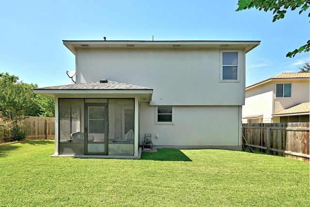 2111 Marcus Abrams Blvd, Austin, TX 78748 - back of property featuring a sunroom