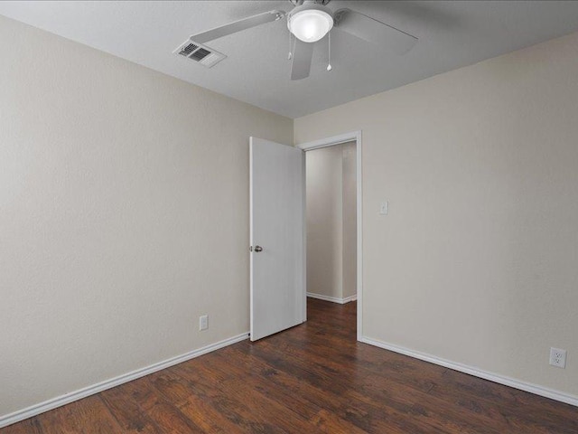 200 Karrie Dr, Kyle, TX 78640 - spare room with wood finished floors and a ceiling fan