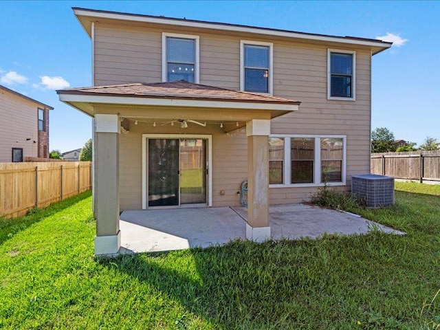 200 Karrie Dr, Kyle, TX 78640 - rear view of property featuring a patio and a fenced backyard