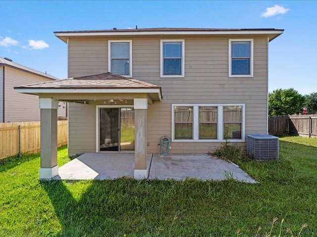 200 Karrie Dr, Kyle, TX 78640 - back of property featuring a fenced backyard and a patio
