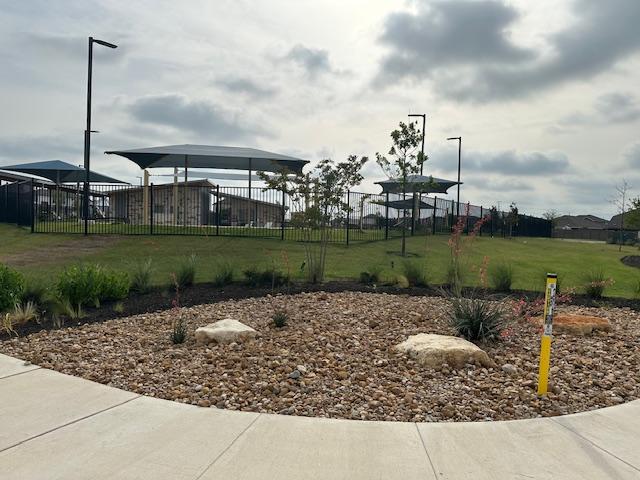 112 Montego St, Hutto, TX 78634 - view of yard