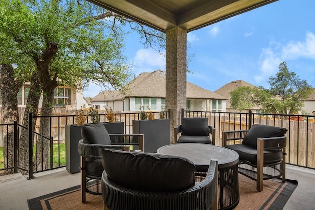 1244 Calendula Trl, Georgetown, TX 78628 - view of patio / terrace
