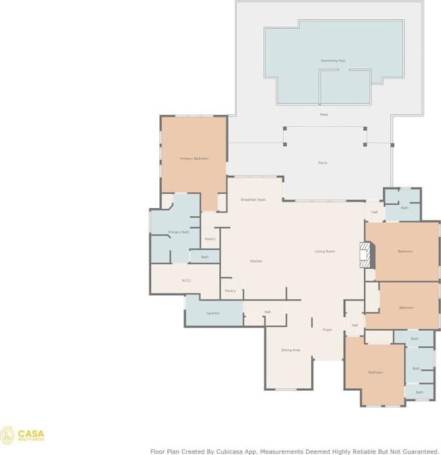 106 Gabriel Woods Dr, Georgetown, TX 78633 - view of property floor plan