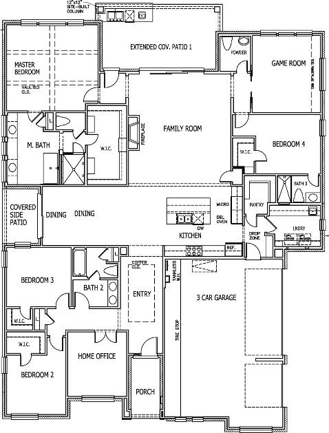 floor plan / room layout