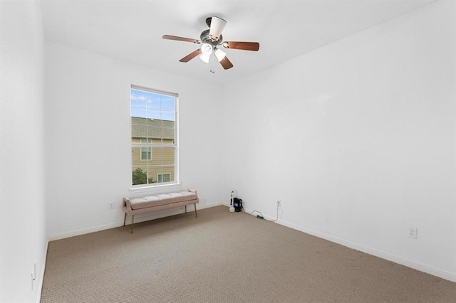 11000 Anderson Mill Rd Unit 84, Austin, TX 78750 - carpeted spare room featuring a ceiling fan and baseboards