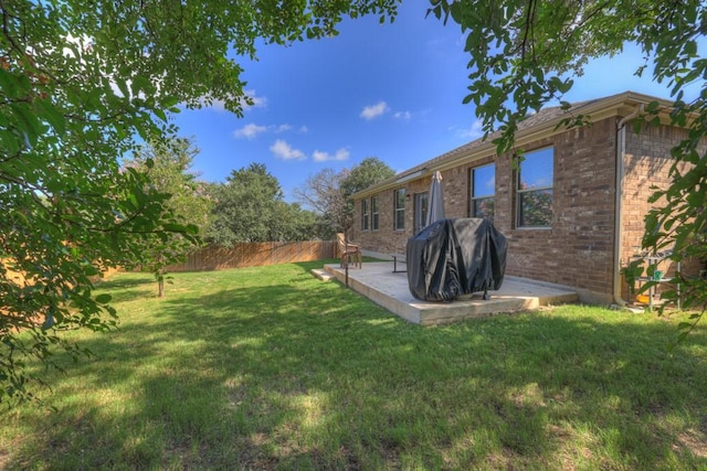106 Mary Max Cv, San Marcos, TX 78666 - view of yard with a patio area