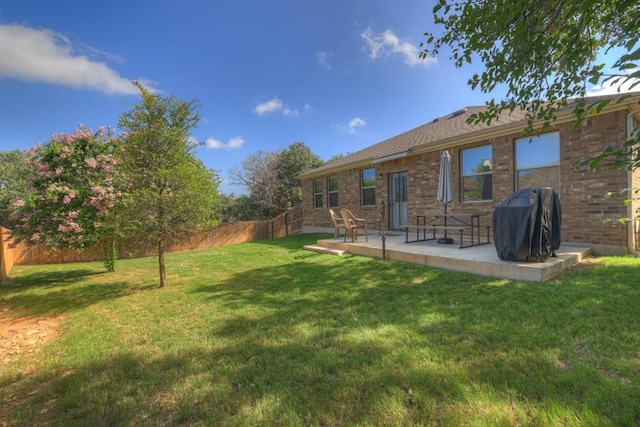 106 Mary Max Cv, San Marcos, TX 78666 - view of yard featuring a patio area