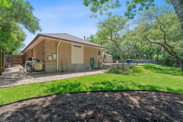 10109 Vaquero Trl, Austin, TX 78759 - rear view of property with brick siding